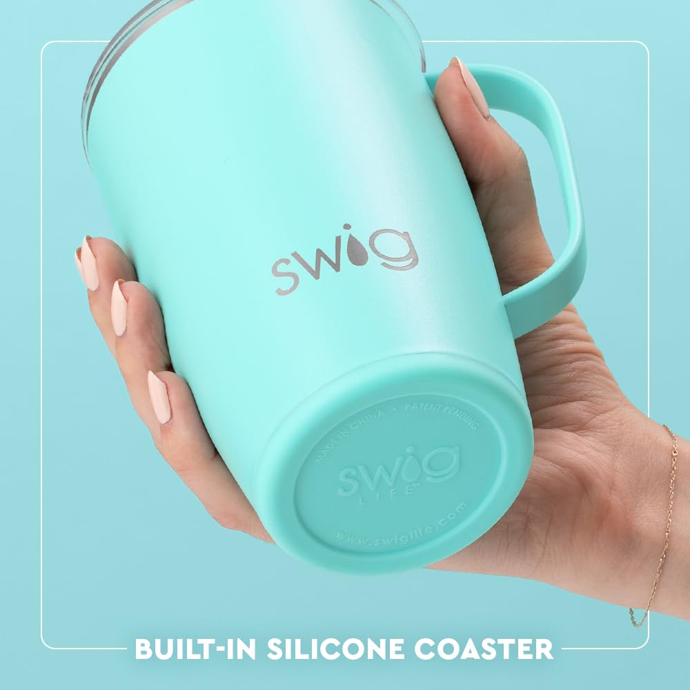 Lazy Daisy color variant of Swig Life mug for stylish hydration.