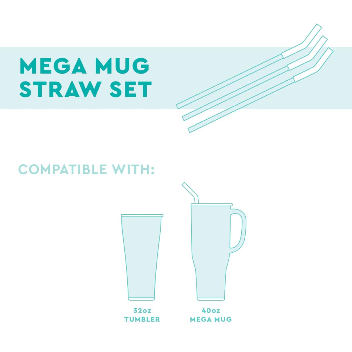 Swig Life cleaning brush with straw set keeps your reusable kit tidy