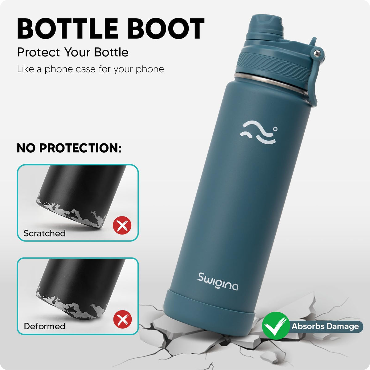 Swigina waterproof stickers no residue for easy customization