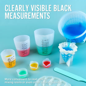 SWIGRANCE 100ml resin cup set for small quantities
