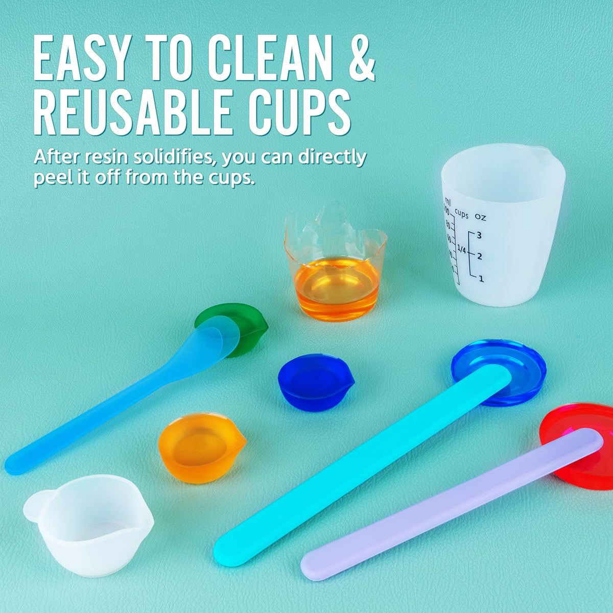 SWIGRANCE resin work with black measurement marks for quick visual reading.