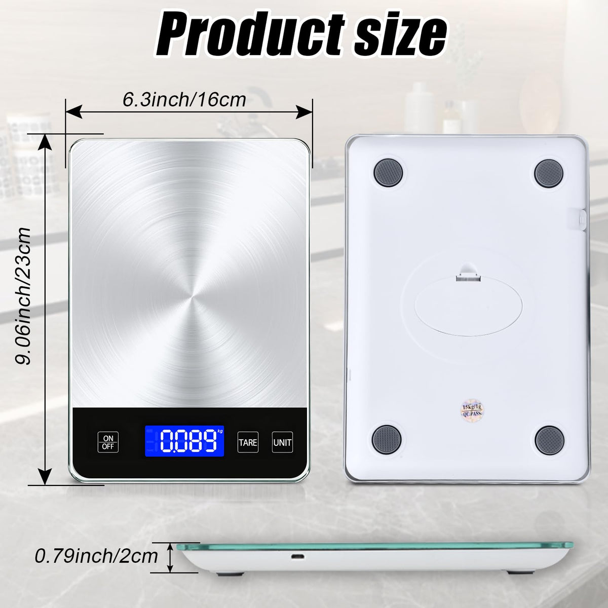 swihorab precision mode showing gram and ounce for accurate baking portions