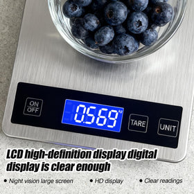 stainless steel body of swihorab scale resists fingerprints and cleans easily
