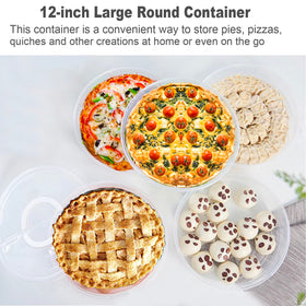 SwinDuck BPA-free ABS plastic pie carrier ensures safe reusable storage.