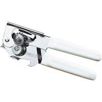 Swing-A-Way can opener with built-in bottle opener for quick access.