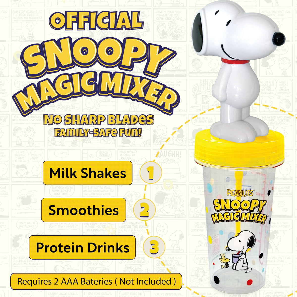 Swirly Heads MAGIC MIXER durable build designed for years of family use.