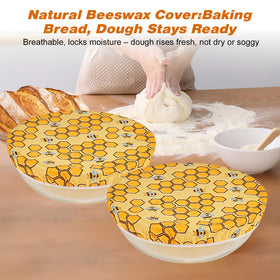 Swiscena breathable wrap helps dough rise evenly in proofing.