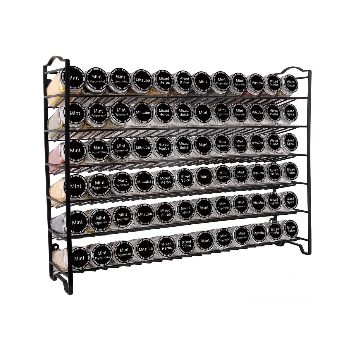 SWOMMOLY 340 labels for clear spice labeling and quick sorting.