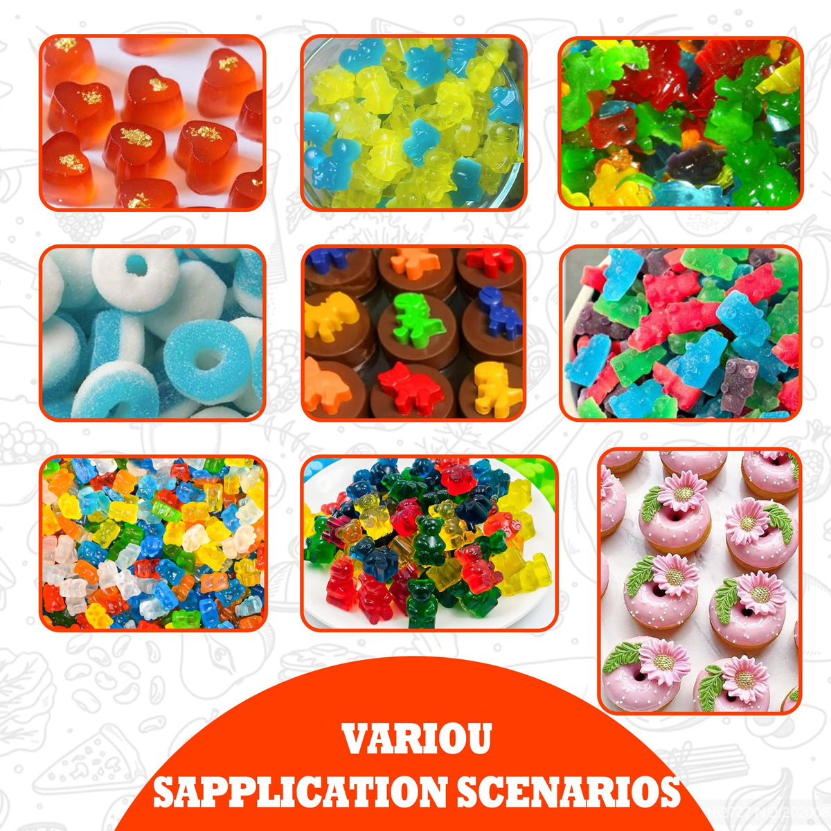 SWSHENR candy bags and wrappers included for gifting