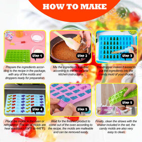 SWSHENR mini-size molds for portion-controlled candy bites