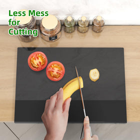 SWSKR counter top protection cutting board preventing knife marks.