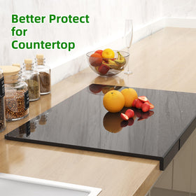 SWSKR clear cutting board with sleek design suitable as a gift.