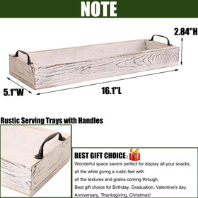 SWT8CAI rustic tray ideal for snacks, pastries, and fruit