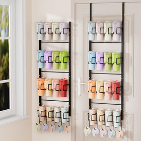 SWTYMIKI wall-mount setup with sturdy iron frame for organized cups