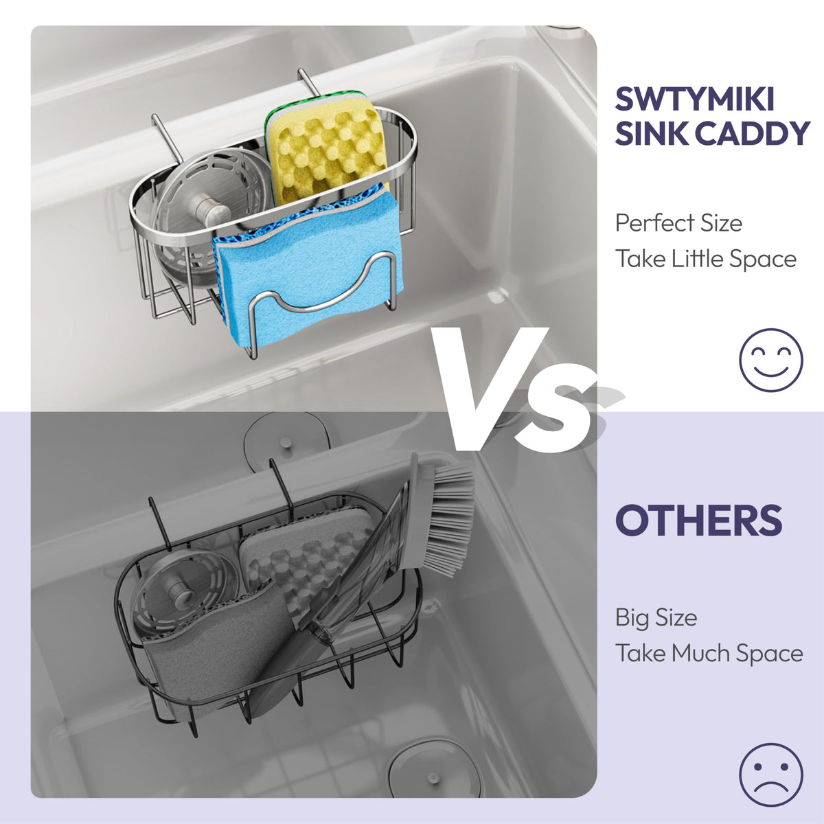 SWTYMIKI 304 stainless steel construction resists rust and wear