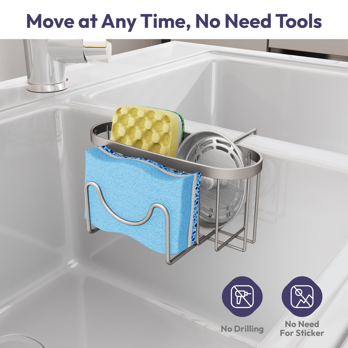 SWTYMIKI 304 stainless steel construction resists rust and lasts longer.