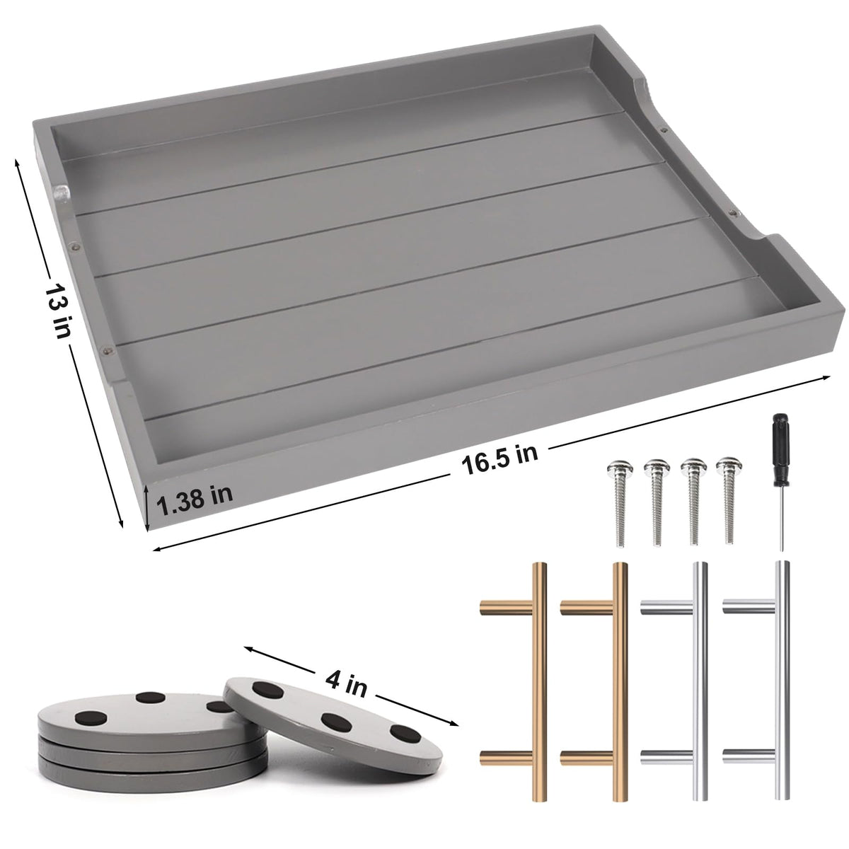 SXNOWS ottoman tray living room setup ideal for breakfast in bed
