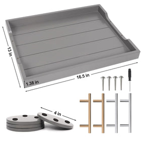 SXNOWS ottoman tray living room setup ideal for breakfast in bed