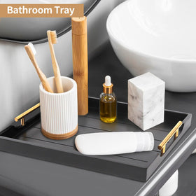 SXNOWS rustic farmhouse tray complements any living space