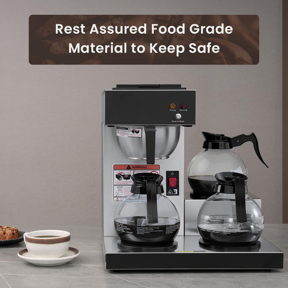 SYBO pour-over-drip-coffee-brewer delivers even extraction for richer aroma