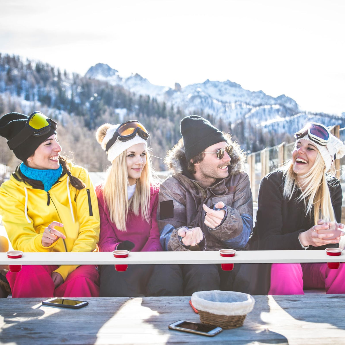 Party-ready setup ideas with Syhood wooden shot board for engaging gatherings
