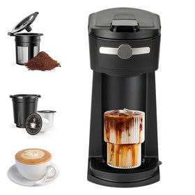 Sykaffe single-serve coffee maker front view ideal for small kitchens