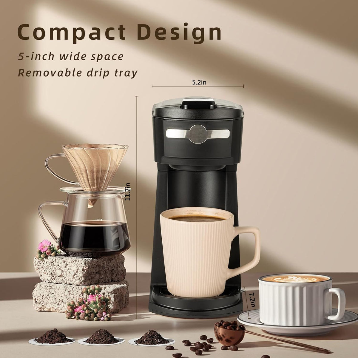 Sykaffe water level indicator helps adjust brew volume