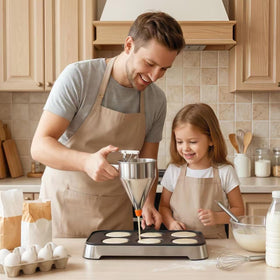 Sykexonm easy-cleaning-design simplifies rinsing and storage after use.
