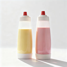 sykexonm pancake batter dispenser bottle shows 1000ml capacity for precise pours