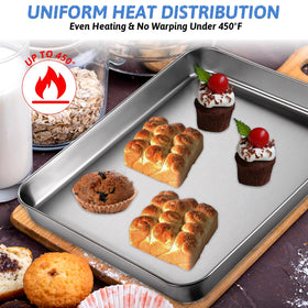 SynHHnergyx easy-care trays simplify cleaning after baking.