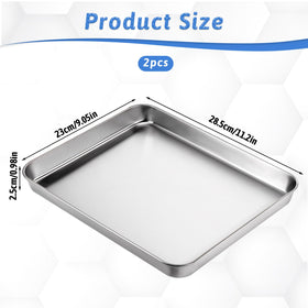 SynHHnergyx pans feature a rimmed design to prevent spills.