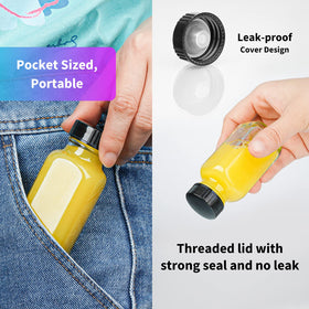 Syntic Clear conical inner cap close-up highlighting secure airtight seal.