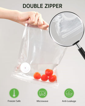 Syntus 12x19 bags ideal for bulk meat and large portions