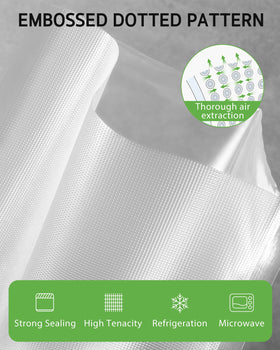Syntus BPA-free bags safe for freezer storage, microwave use, and sous vide