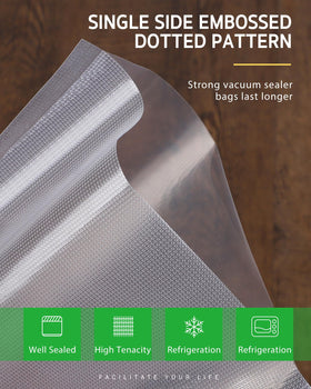 Syntus BPA-free bags ensure safe food storage and versatile thawing.