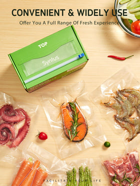 Syntus puncture-resistant seals reduce waste and preserve ingredients longer.