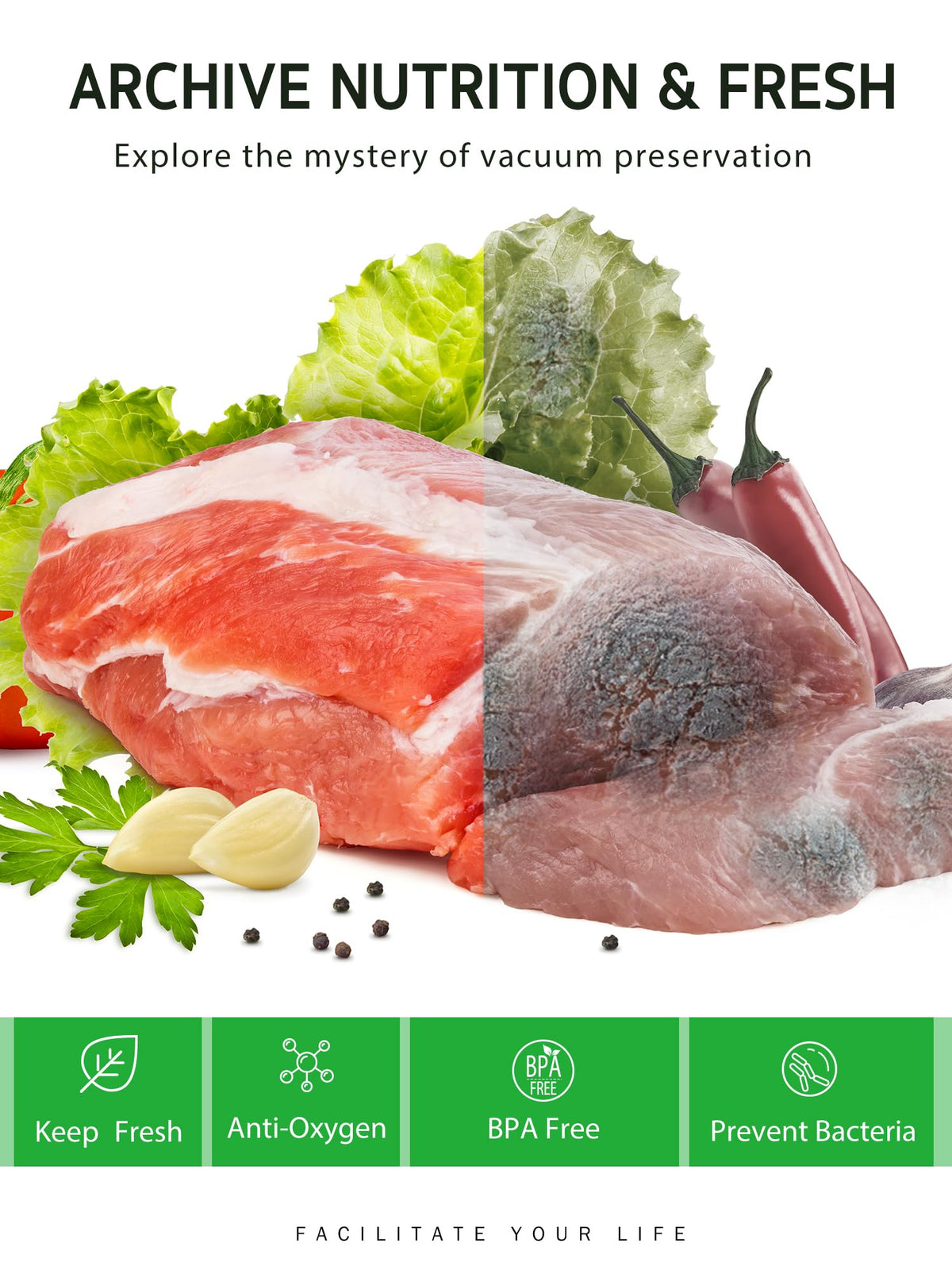 Syntus microwave and sous vide friendly bags for versatile meal prep.