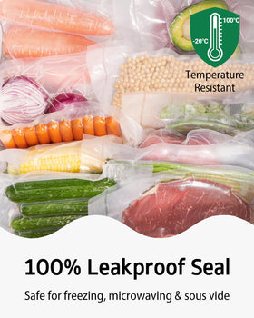Syntus vacuum bags demonstrating a secure seal and tidy storage.