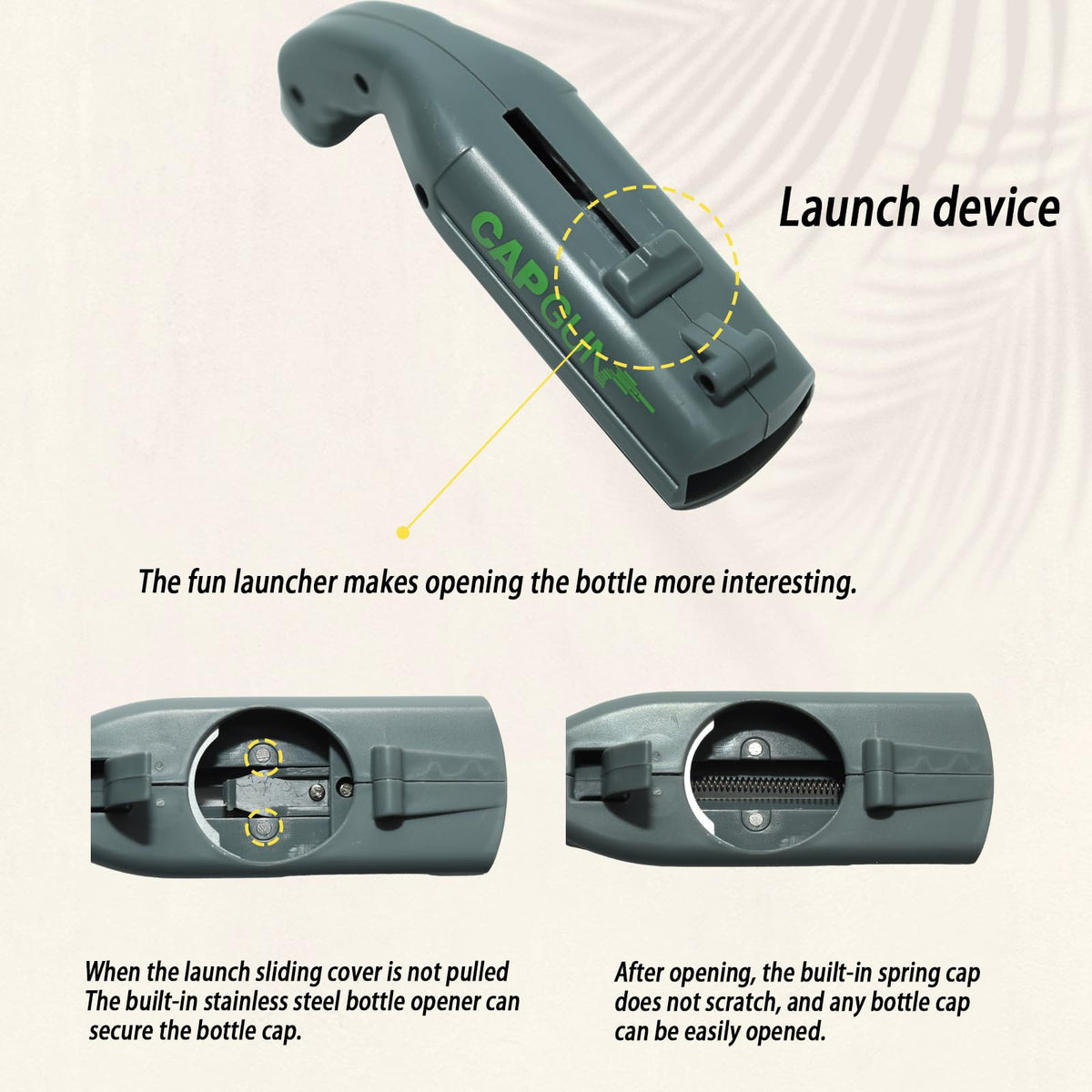 Syohoxi bottle opener makes a unique gift for celebrations.