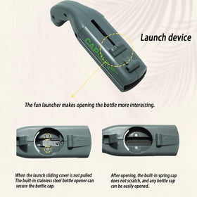 Syohoxi bottle opener makes a unique gift for celebrations.