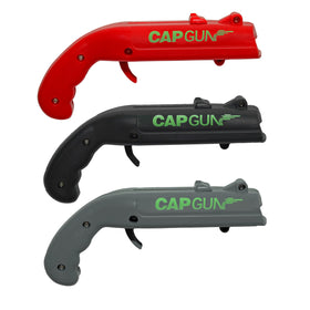 Syohoxi cap gun bottle opener red variant for fast party bottle access.