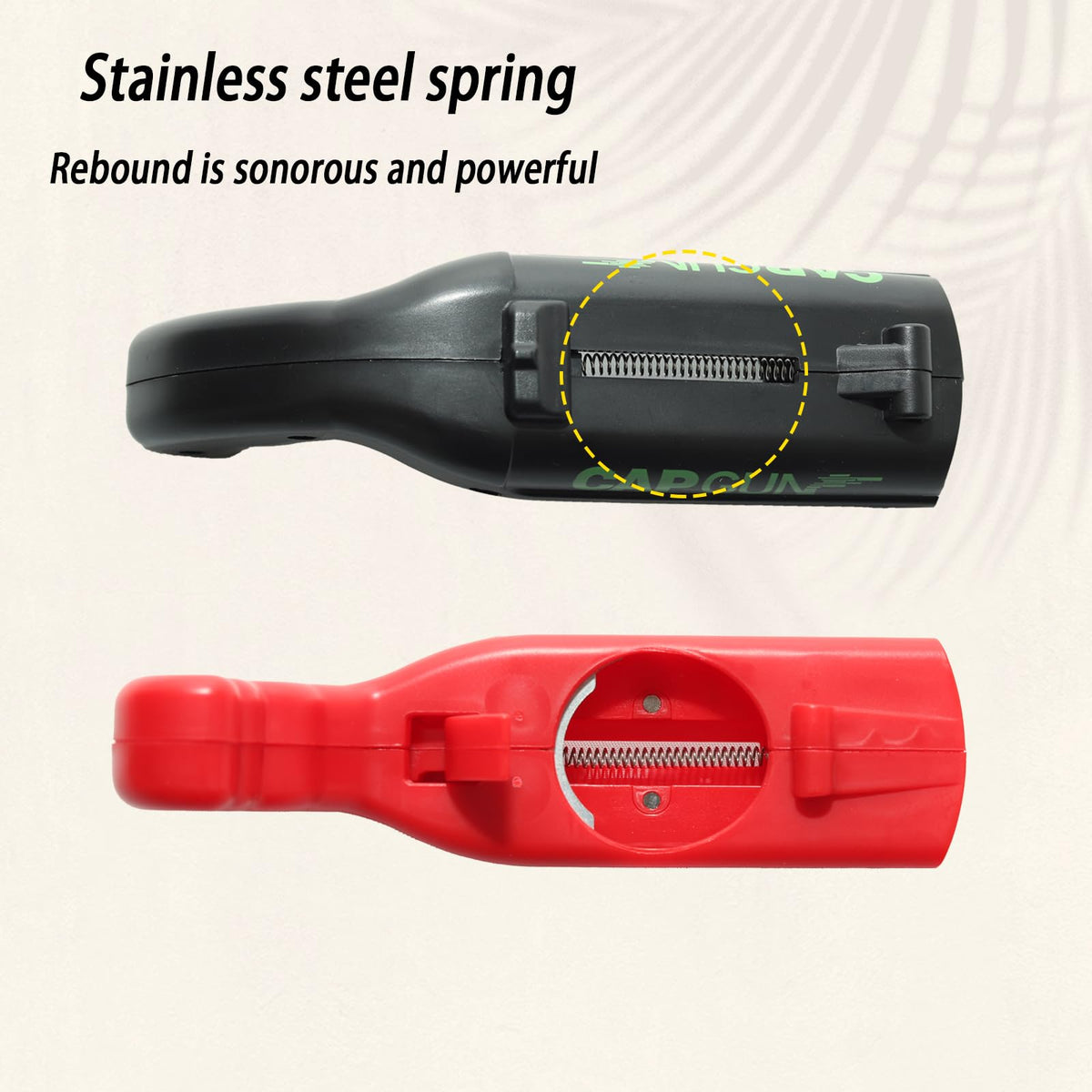 Syohoxi cap gun bottle opener emphasizes safe, responsible use.