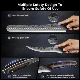 SYOKAMI meat-cutting-set packaging shown in premium gift box