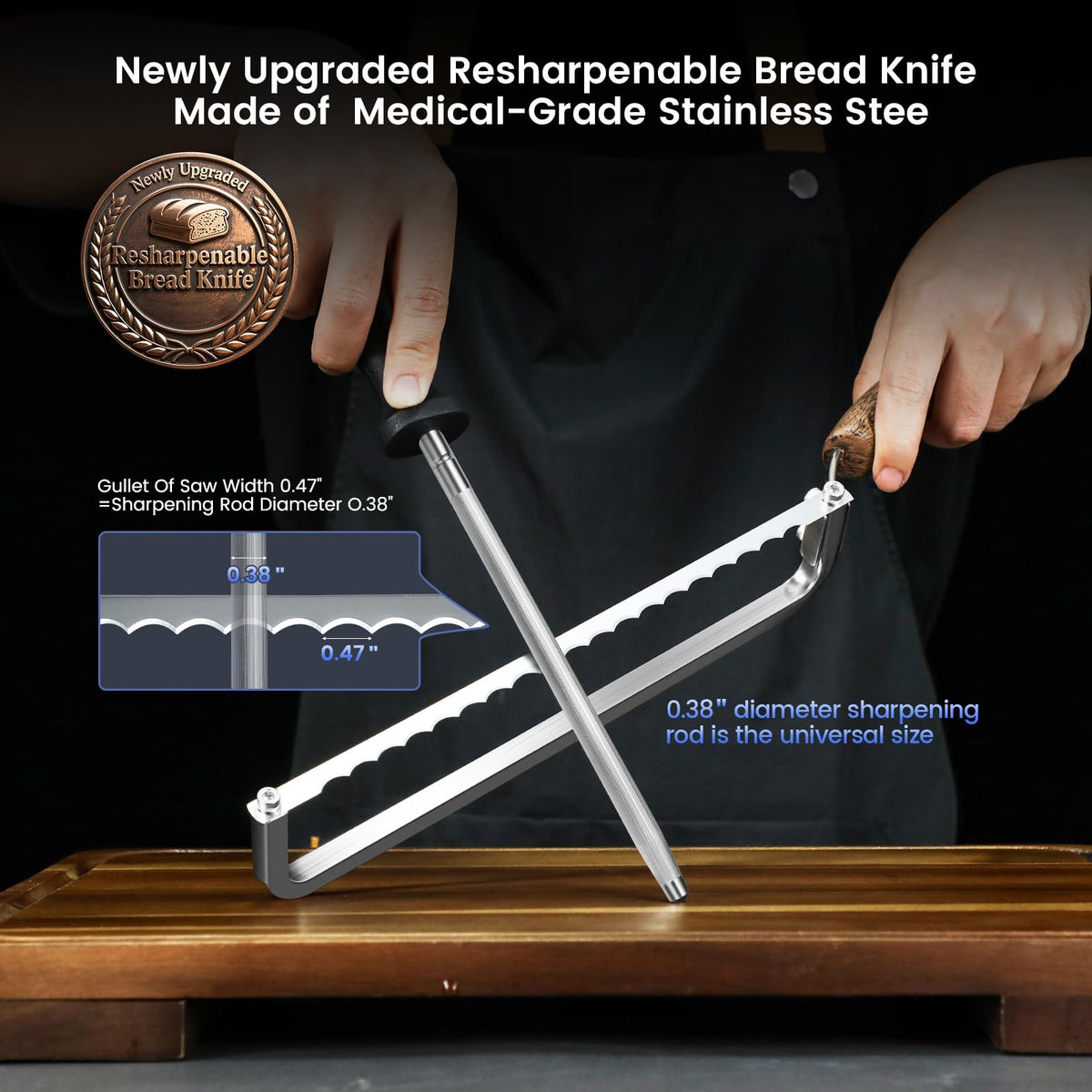 SYOKAMI right handed ergonomic handle provides comfortable grip and control
