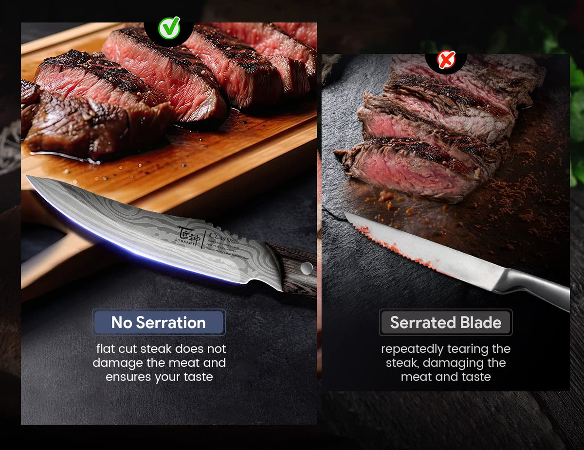 SYOKAMI full-tang forged construction offers durability and balanced weight.