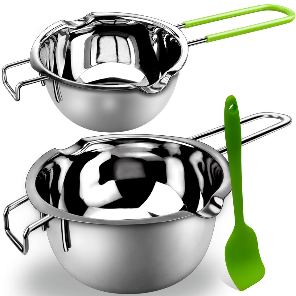 Sysmie 1000ml double boiler pot for large-batch melting of chocolate and sauces