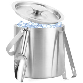SYTOIGH 3L ice bucket with lid keeps beverages cold, ideal for gatherings