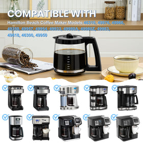 Syuebrew carafe ergonomic pour spout enables mess-free serving.