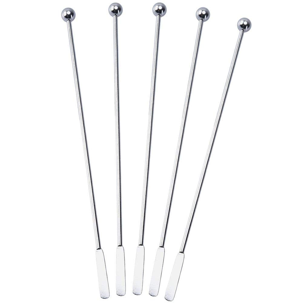 SZLFSX 7.4 inch swizzle sticks for even mixing in tall drinks.