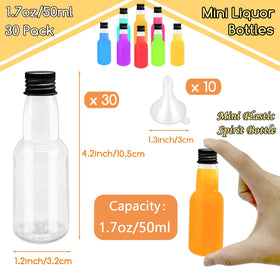 Szsrcywd 30-pack mini bottles ideal for wedding favors and tastings.